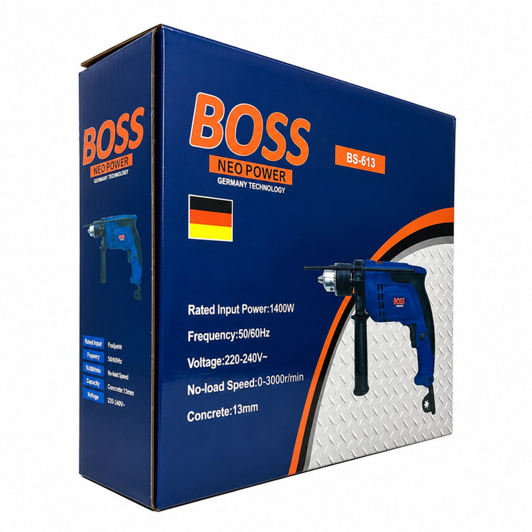 دریل چکشی 13 میلی متری 380 وات باس مدل BS-613