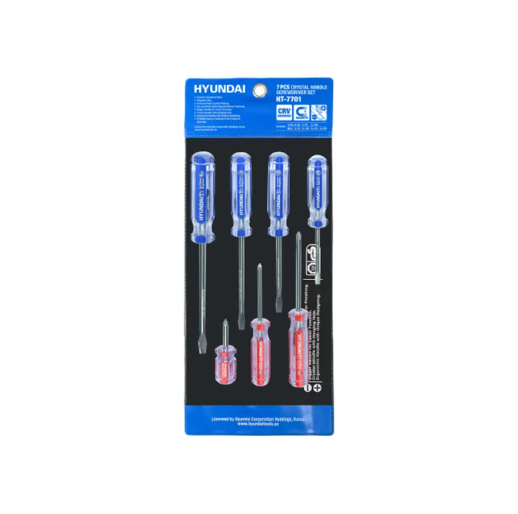 ست پیچ گوشتی ۷ عددی هیوندای مدل HT-7701